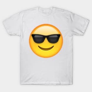 smiling face with sunglasses T-Shirt